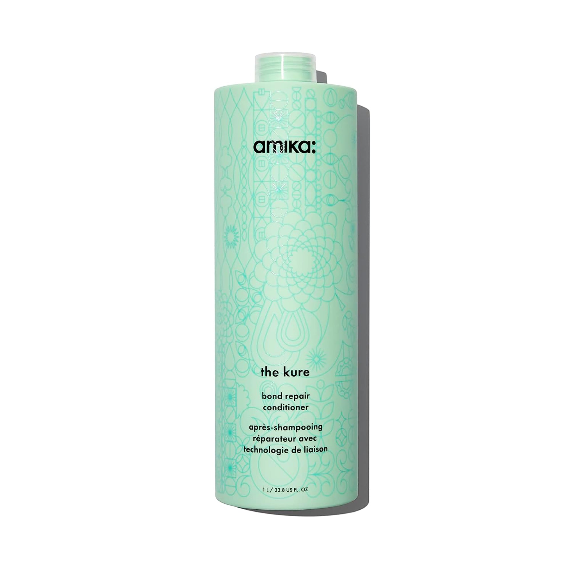 Amika The Kure Repair Shampoo and Conditioner Liter Duo ($150 Value) / 32OZ