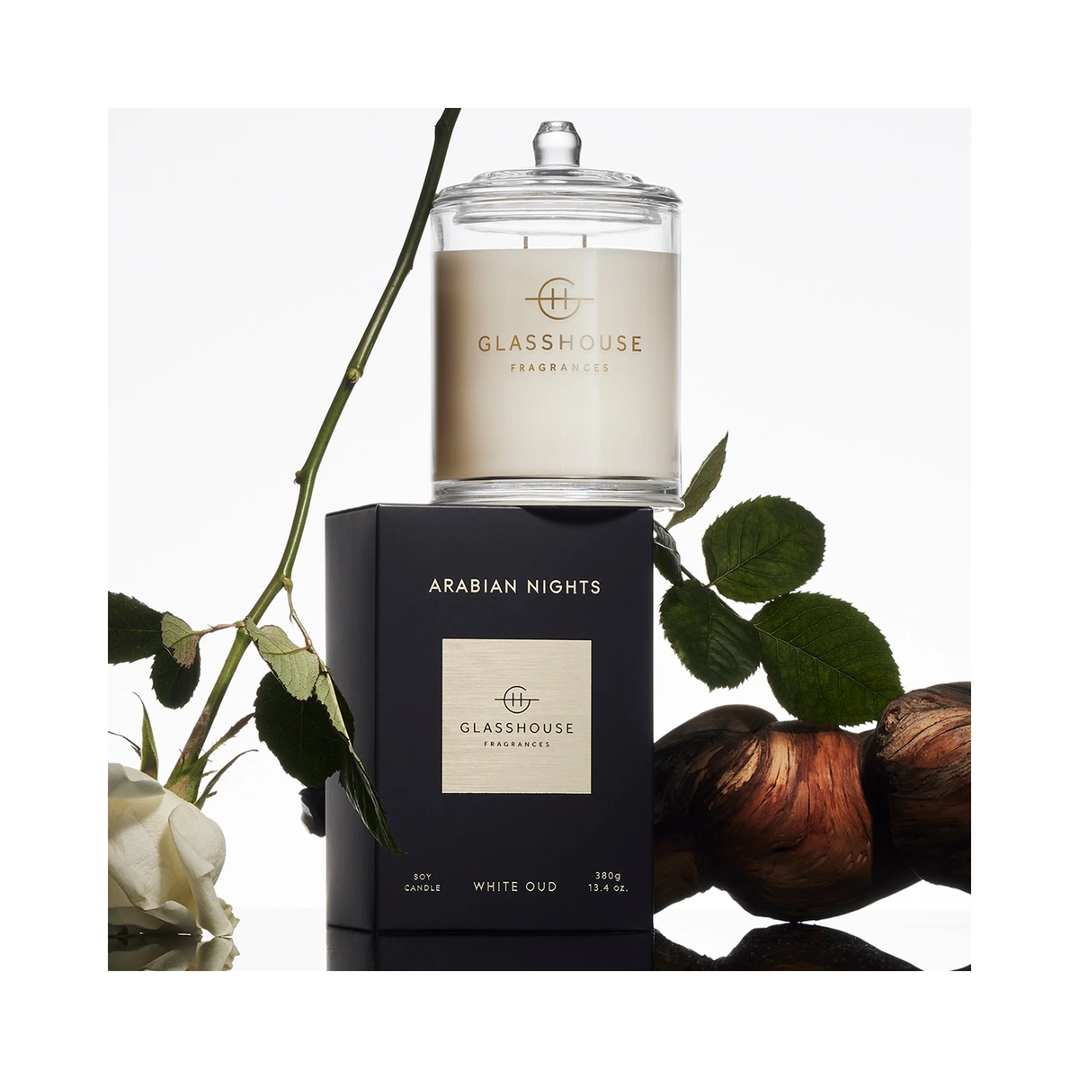 Glasshouse Fragrances - Arabian Nights Candle / 13 oz