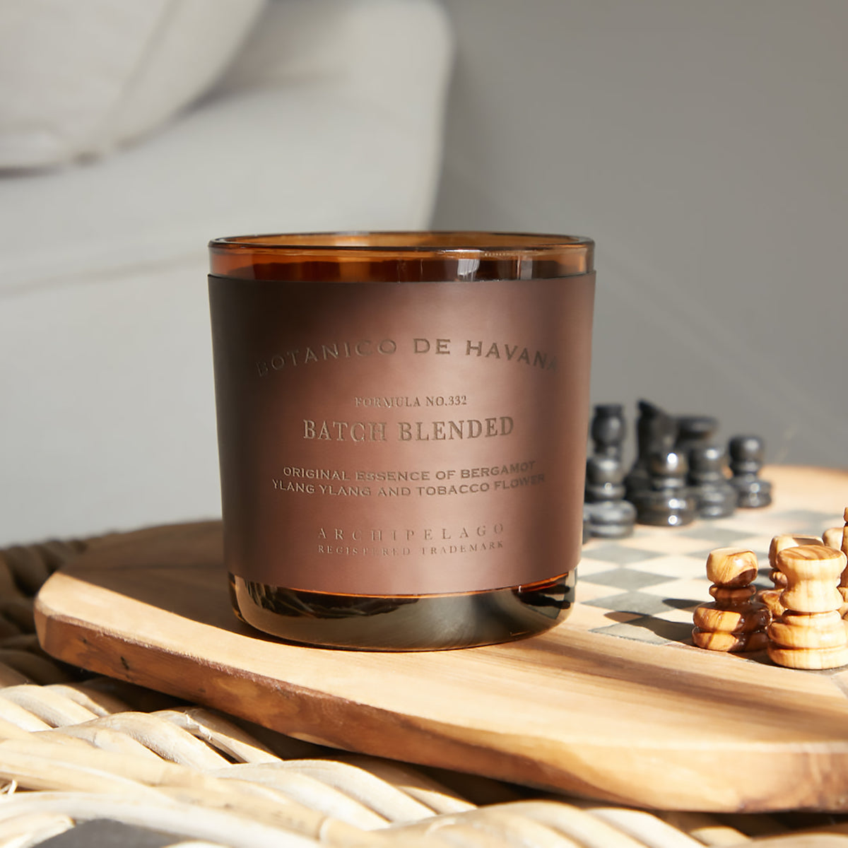Archipelago Botanico de Havana Letter Press Candle, image 27496343273622