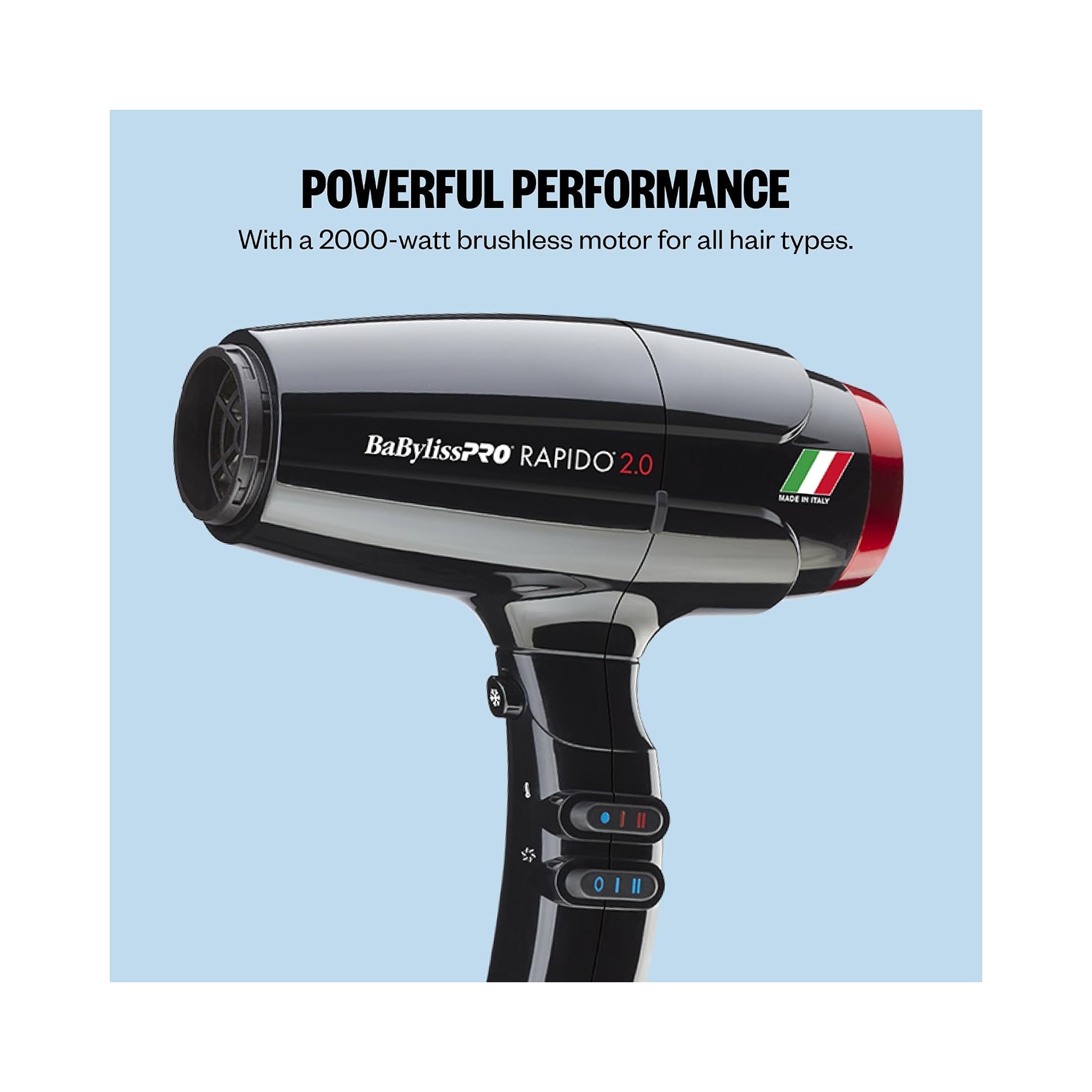 BaBylissPRO High Speed Rapido 2.0 Dryer - Item No. BRAP2
