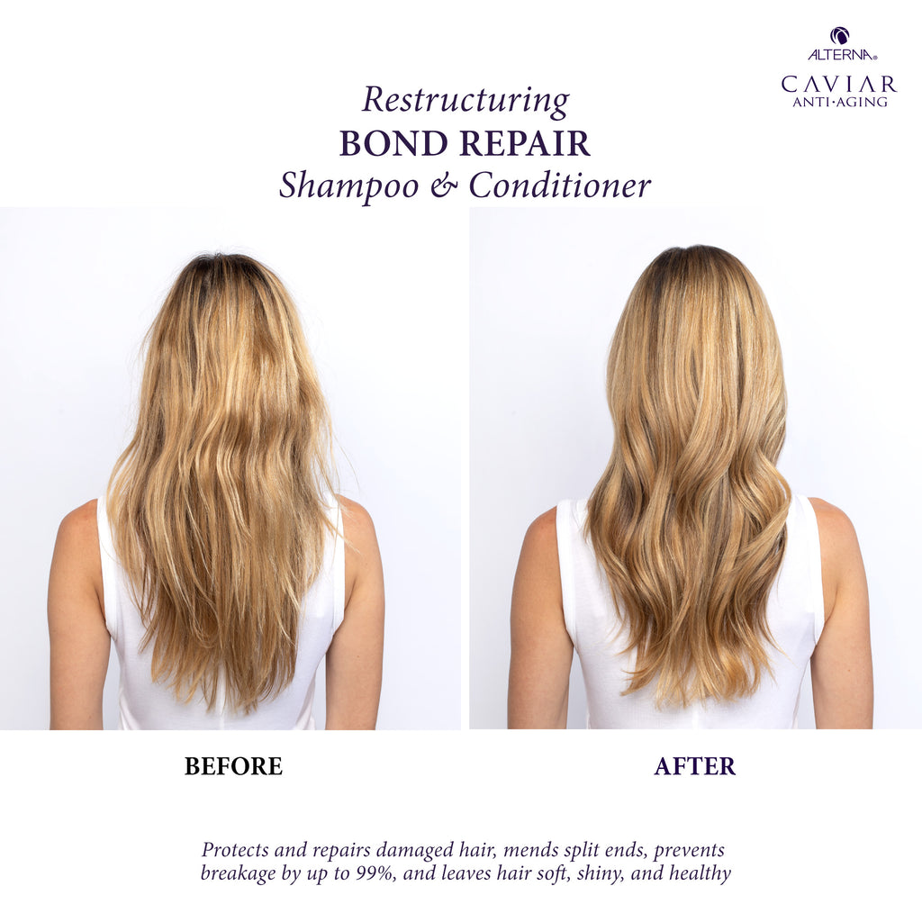 Alterna Caviar Anti-Aging Restructuring Bond Repair Shampoo and Conditioner Liter Duo / 33.8OZ thumbnail 5
