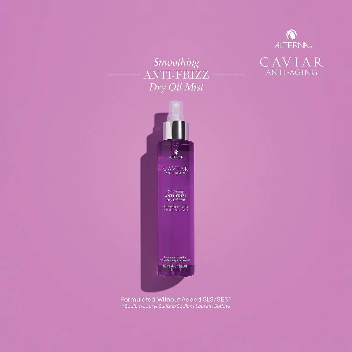 Alterna Caviar Anti-Aging Omega + Anti-Frizz Dry Oil Mist - 5OZ / 5.OZ, image 27596133138582