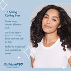 BaBylissPRO Nano Titanium 1" Spring Curling Iron - Item No. BNT100S