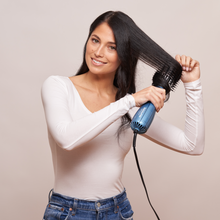 BabylissPRO Nano Titanium Oval Ionic Hot Air Brush - Item No. BNTHB250 / 2.5