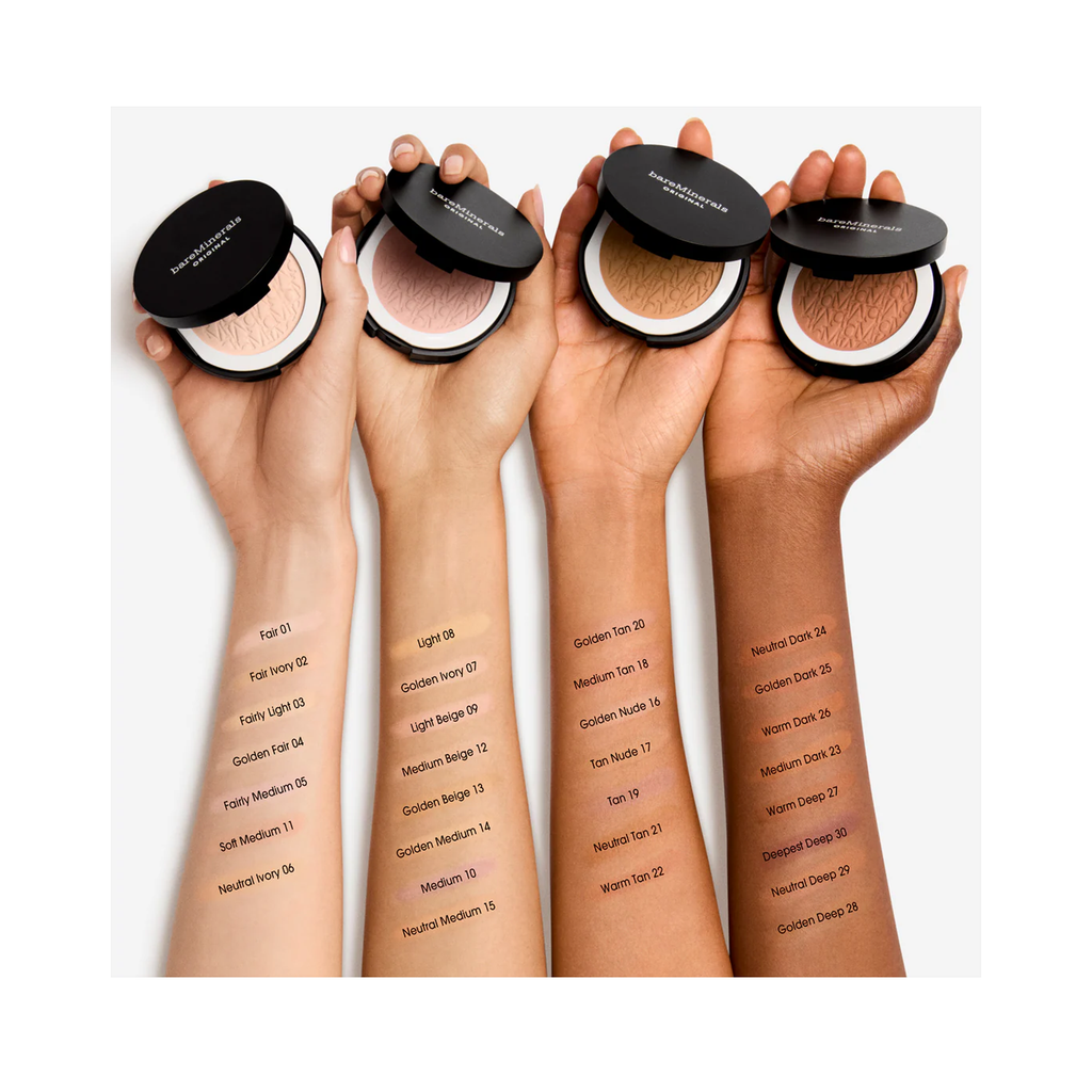 Bare Minerals Original Talc-Free Pressed Powder Foundation SPF 15 / FAIR IVORY 02 thumbnail 4