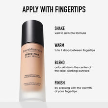 bareMinerals Original Pure Serum Radiant Natural Liquid Foundation Mineral SPF 20 /  LIGHT COOL 2