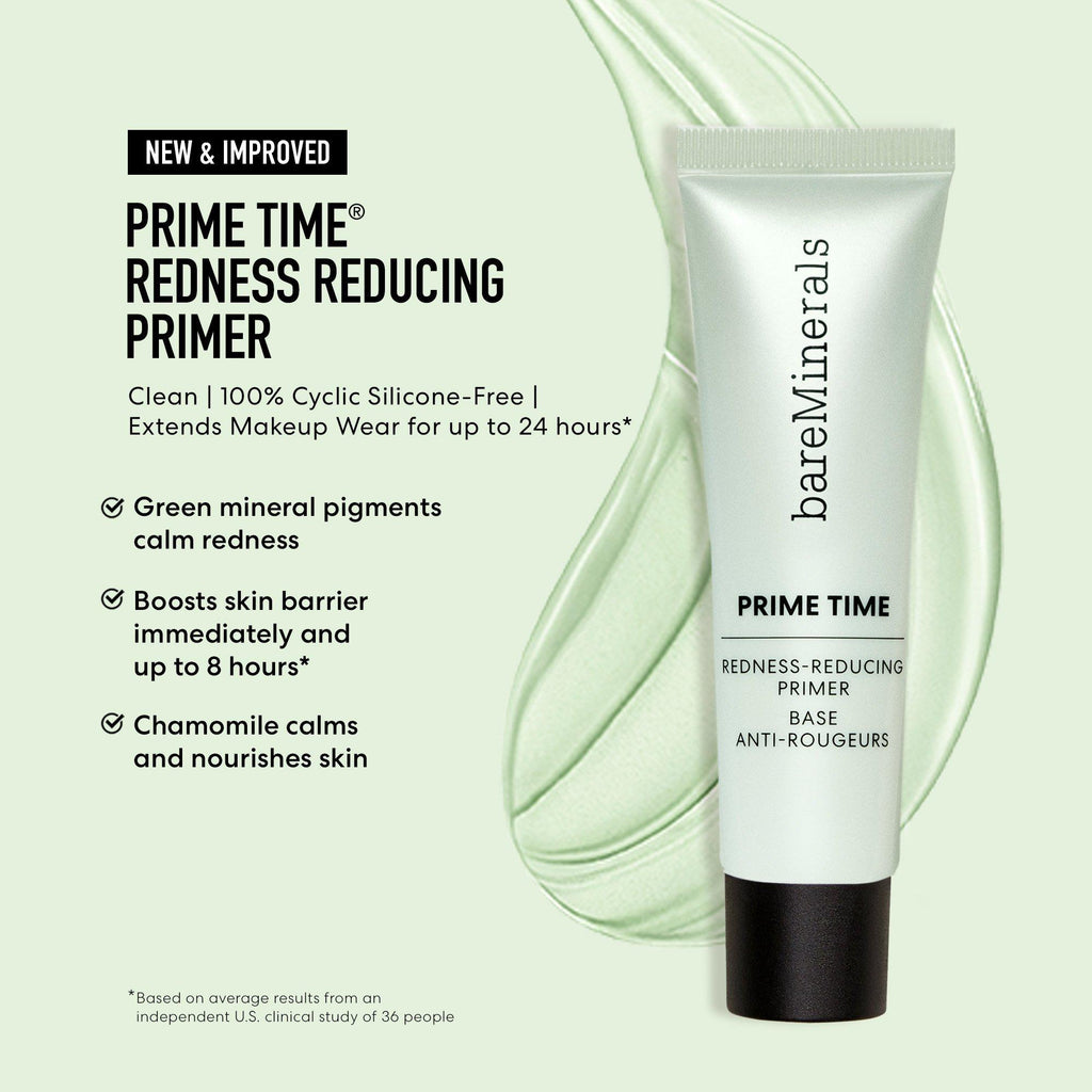 bareMinerals Prime Time Redness Reducing Primer / 30ML thumbnail 4