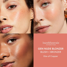 bareMinerals Gen Nude Blonzer Blush + Bronzer / Kiss of Copper