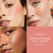 bareMinerals Gen Nude Blonzer Blush + Bronzer / Kiss of Pink