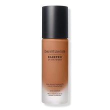 bareMinerals Barepro 24HR Wear Skin-Perfecting Matte Liquid Foundation Mineral SPF 20 / MED. DEEP 45 NEUTRAL