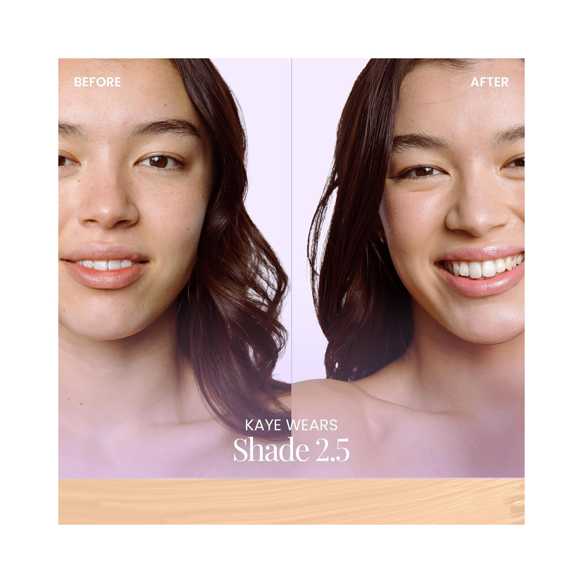 Naked Sundays BeautyScreen Peptide Foundation Tint SPF 50 / 2.5 LIGHT NEUTRAL