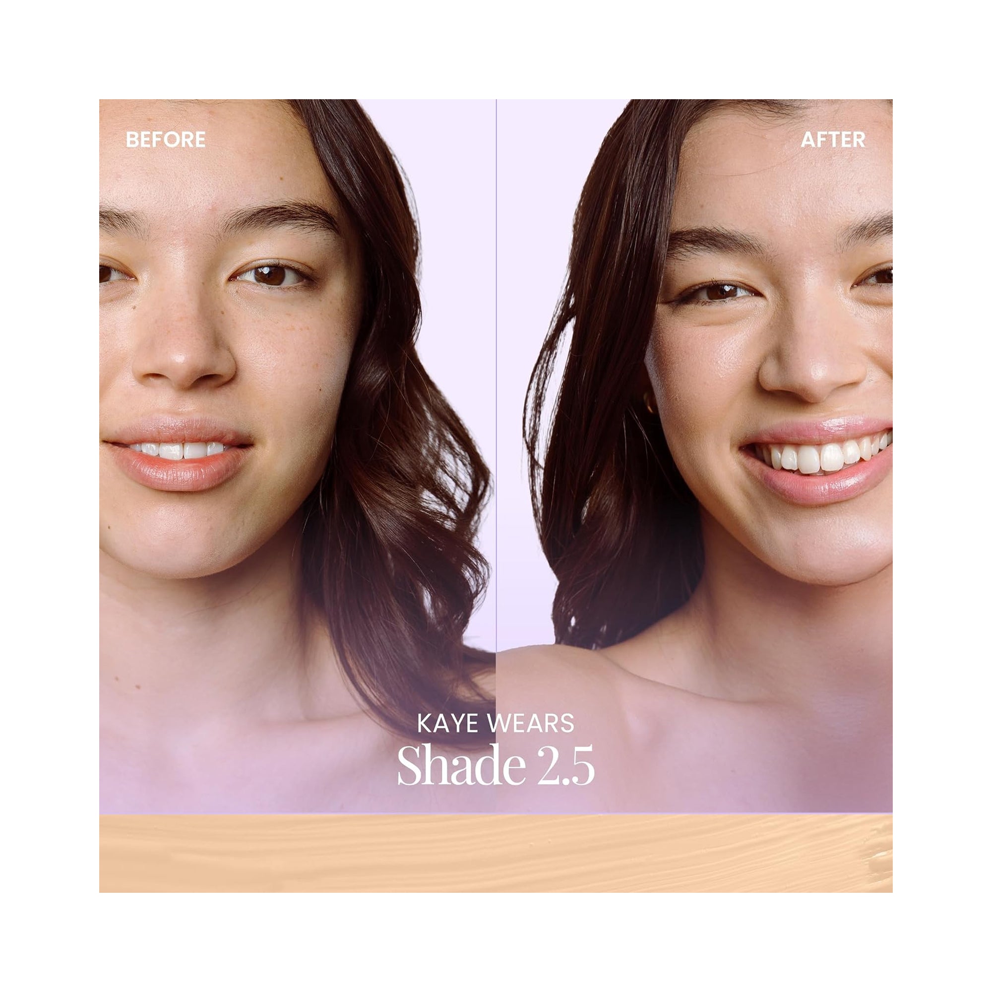 Naked Sundays BeautyScreen Peptide Foundation Tint SPF 50 / 2.5 LIGHT NEUTRAL