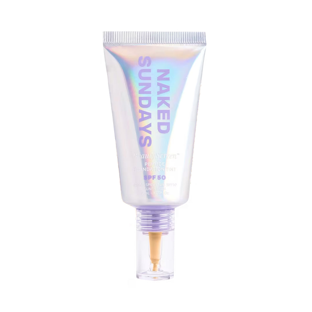 Naked Sundays BeautyScreen Peptide Foundation Tint SPF 50 / 3 LIGHT MEDIUM HONEY