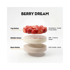 Scentirium Berry Dream – Sweet Strawberry Milk & Soft Cream Fragrance/ 1OZ