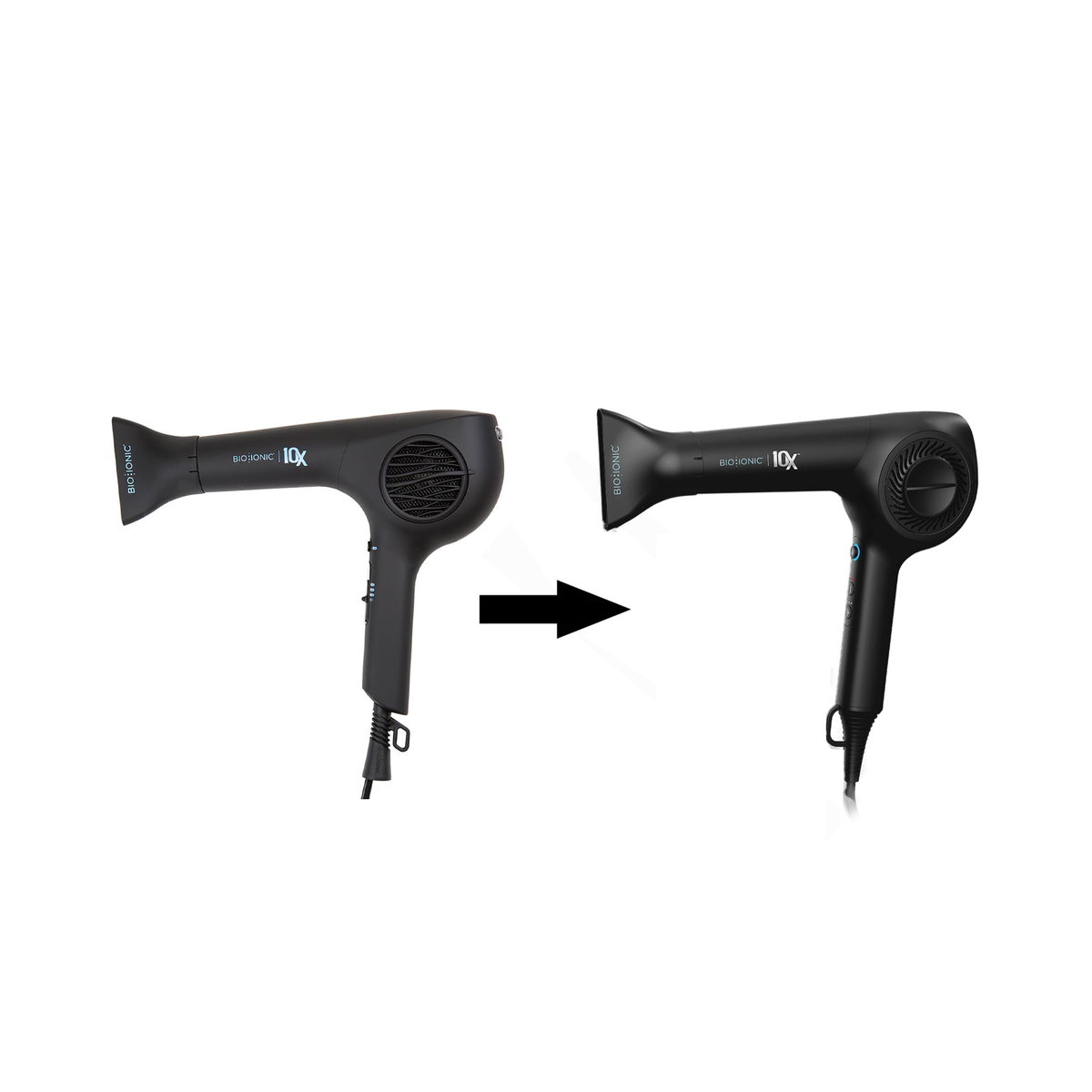 Bio Ionic 10X UltraLight Speed Dryer - Black, image 30793350054038