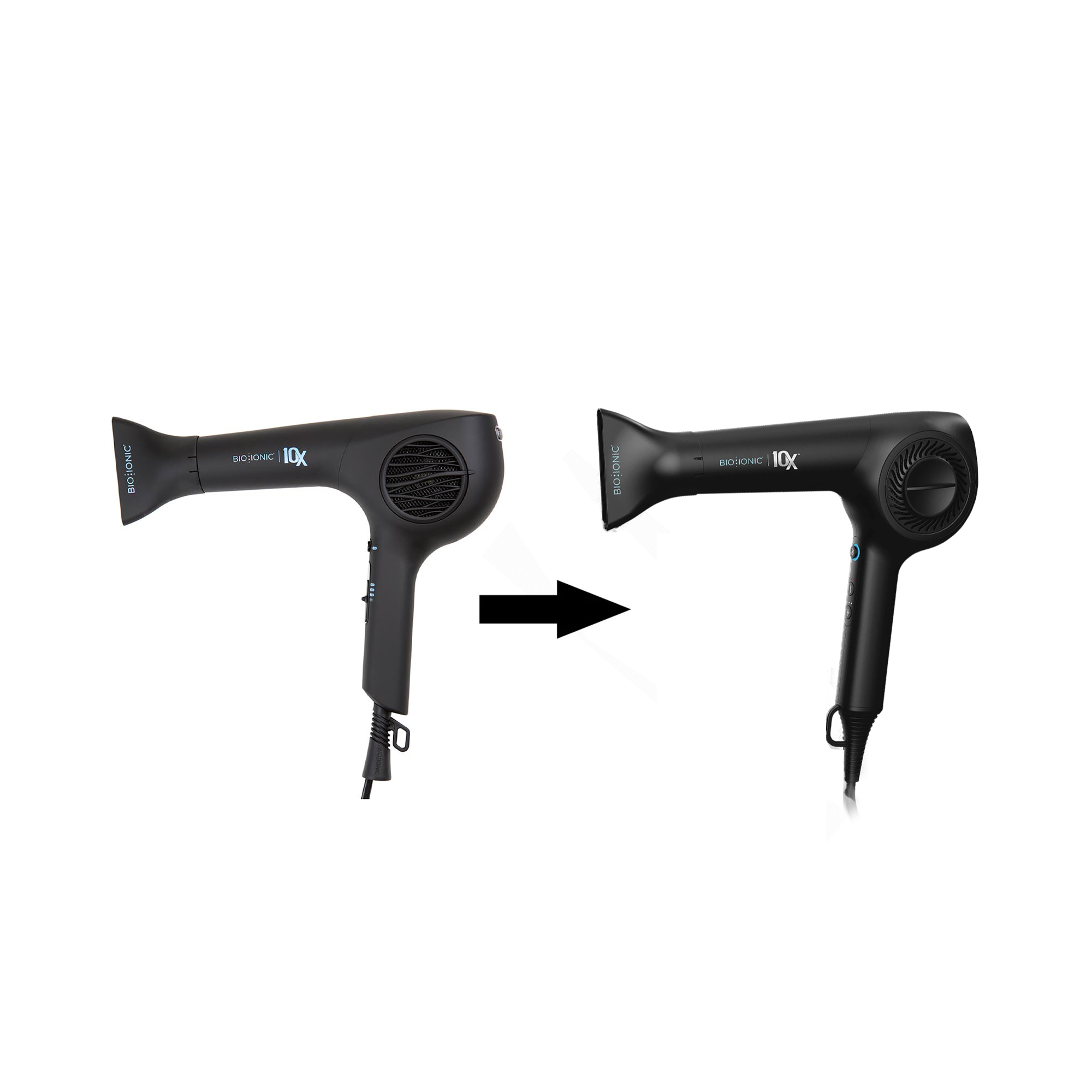 Bio Ionic 10X UltraLight Speed Dryer - Black