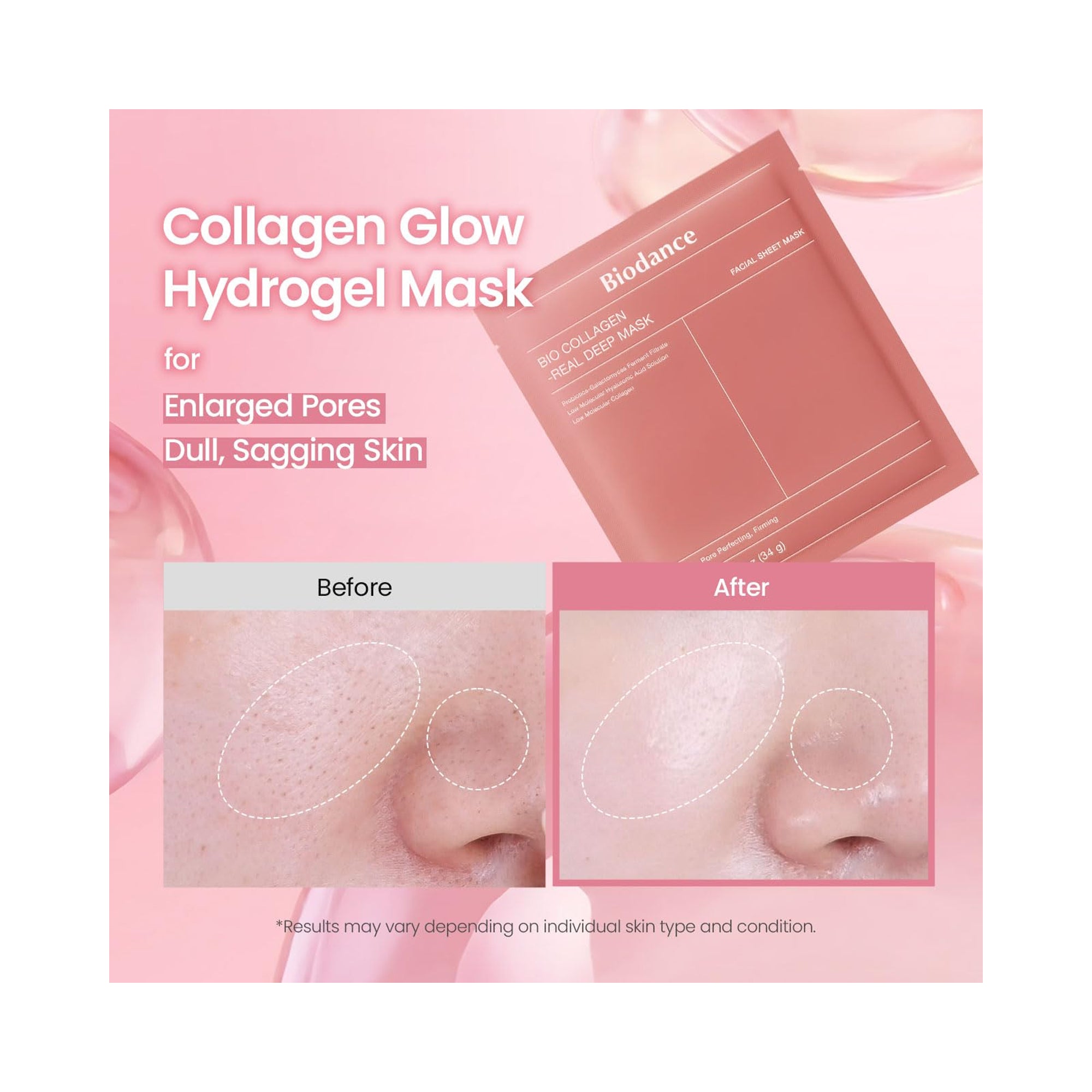 Biodance Bio Collagen - Real Deep Mask / 4PK
