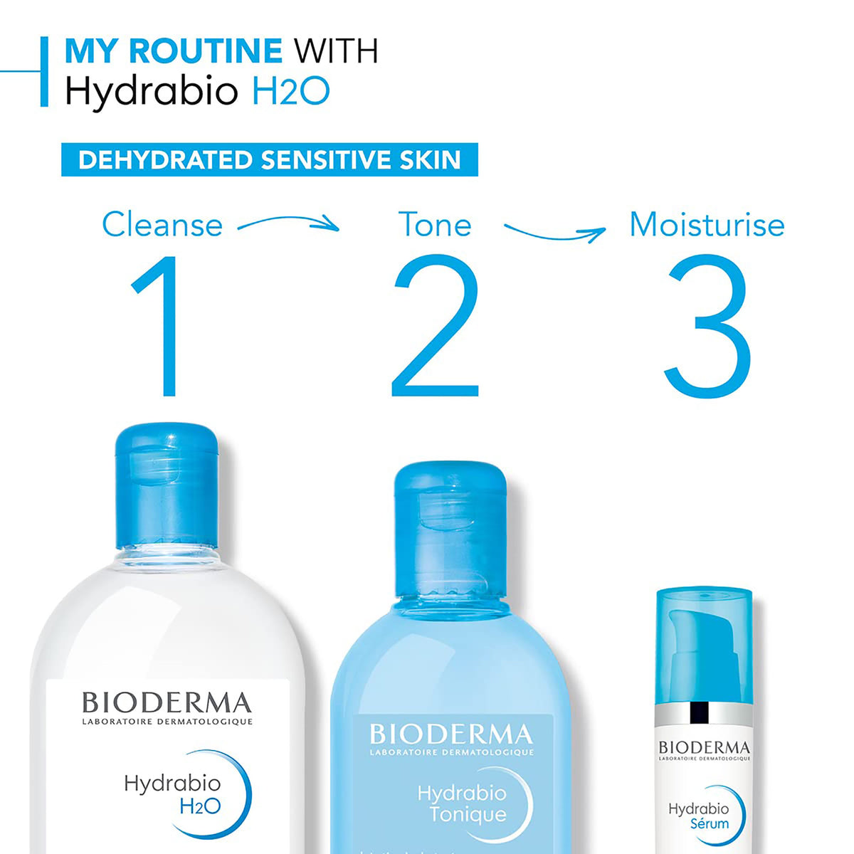 Bioderma Hydrabio H20 2 Pack - 16oz / 16OZ, image 27386768130198