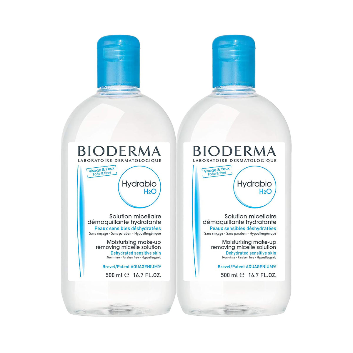 Bioderma Hydrabio H20 2 Pack - 16oz / 16OZ, image 27386768097430