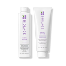 Biolage HydraSource Shampoo 13.5oz & Conditioning Balm 8oz Duo / DUO