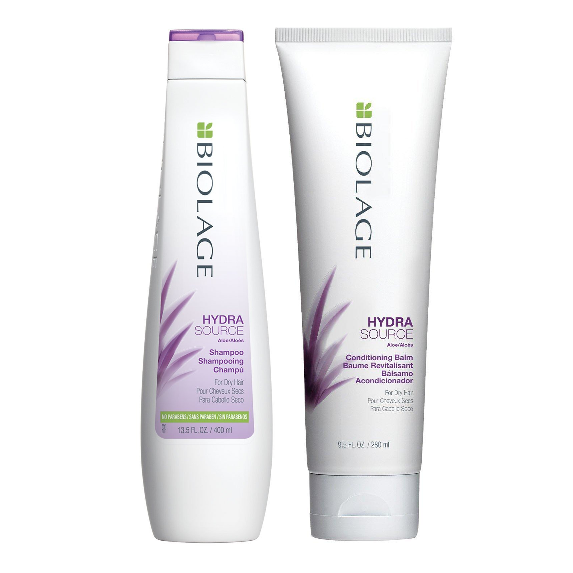 Matrix Biolage HydraSource Shampoo 13.5oz & Conditioner Balm 9.5oz Duo ($46 Value) / DUO