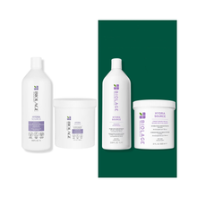 Biolage_Hydra_Source_Shampoo_33oz_Conditioning_Balm_Jar_37oz_Duo / DUO