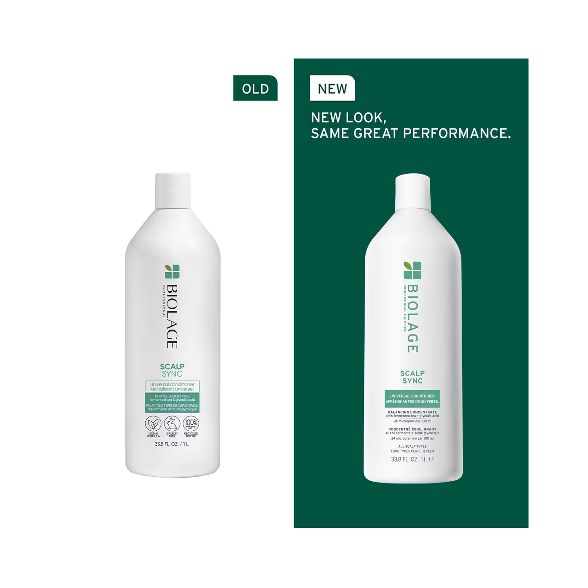 Biolage Scalp Sync Clarifying Shampoo & Scalp Sync Universal Conditioner Liter Duo / DUO
