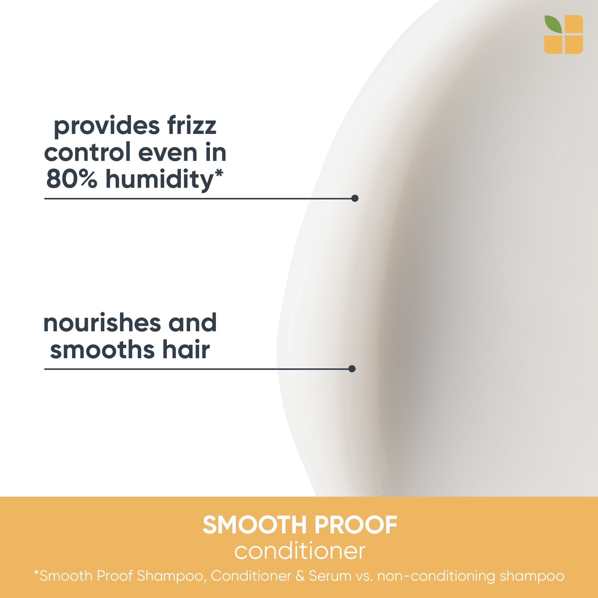 Matrix Biolage SmoothProof Shampoo and Conditioner 13oz Duo ($46 Value) / 13.5 OZ