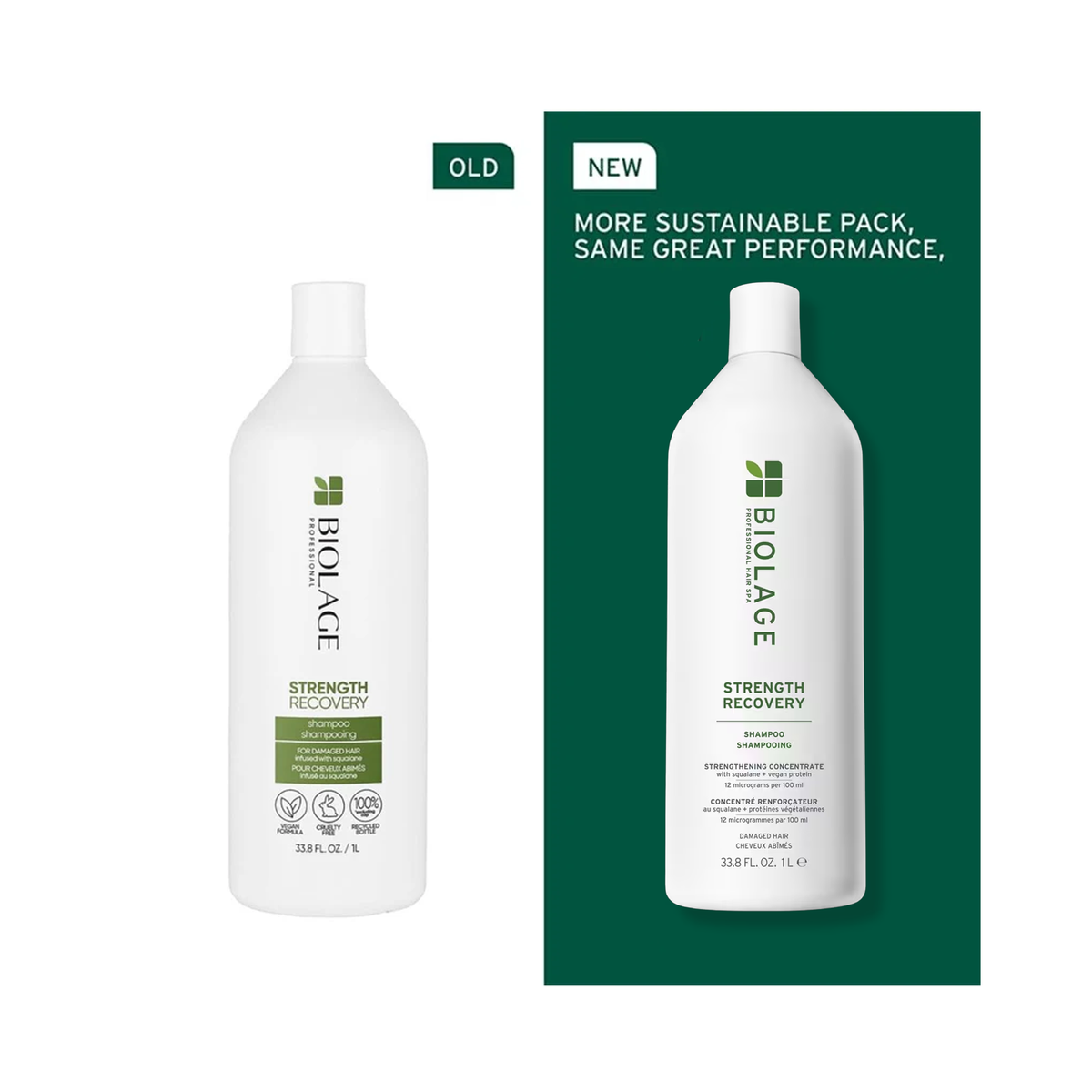 Biolage_Strength_Recovery_Shampoo_33oz / 33OZ, image 29977390186646