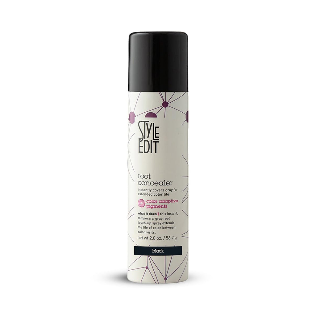 Style Edit Root Concealer Touch Up Spray - Black / 2OZ thumbnail 1