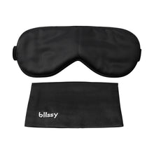 Blissy Silk Sleep Mask Black - One Size / BLACK