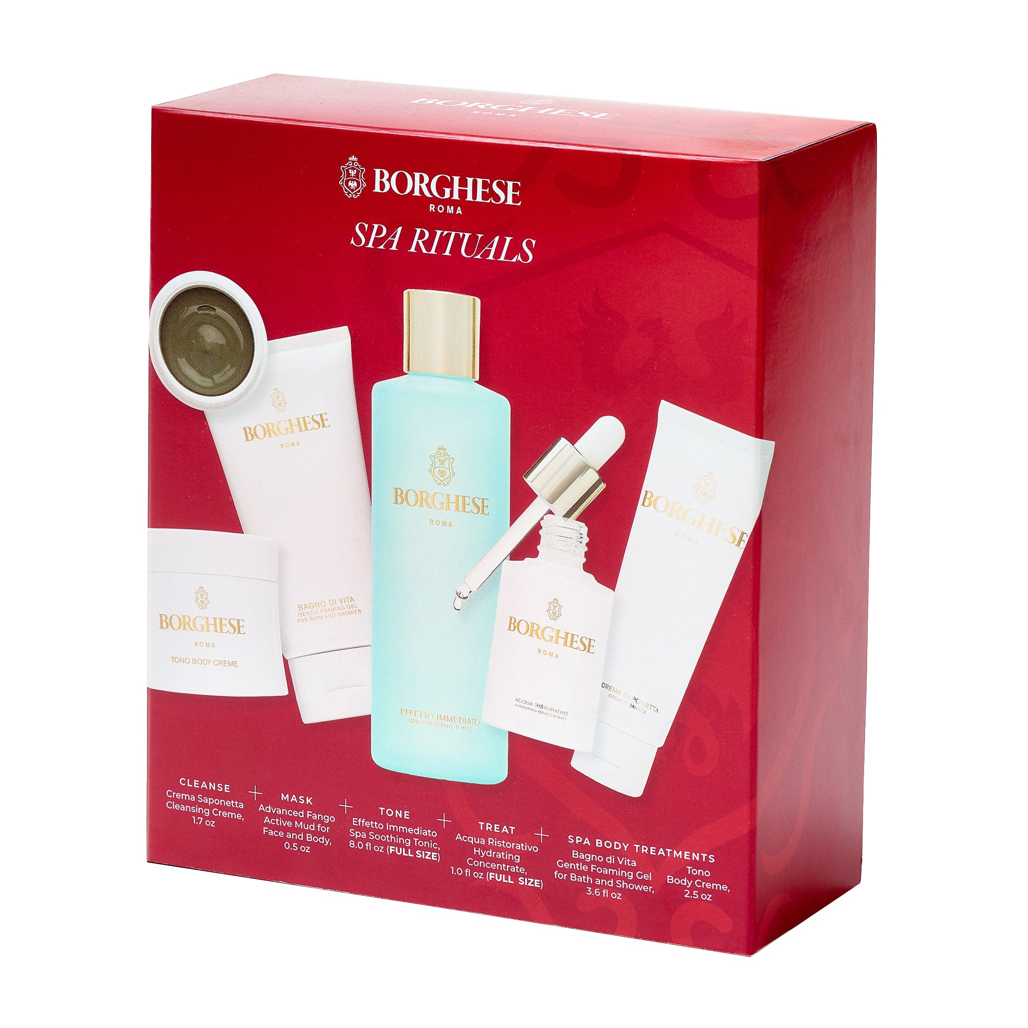 Borghese 6 Piece Spa Rituals Gift Set ($170 Value) / KIT