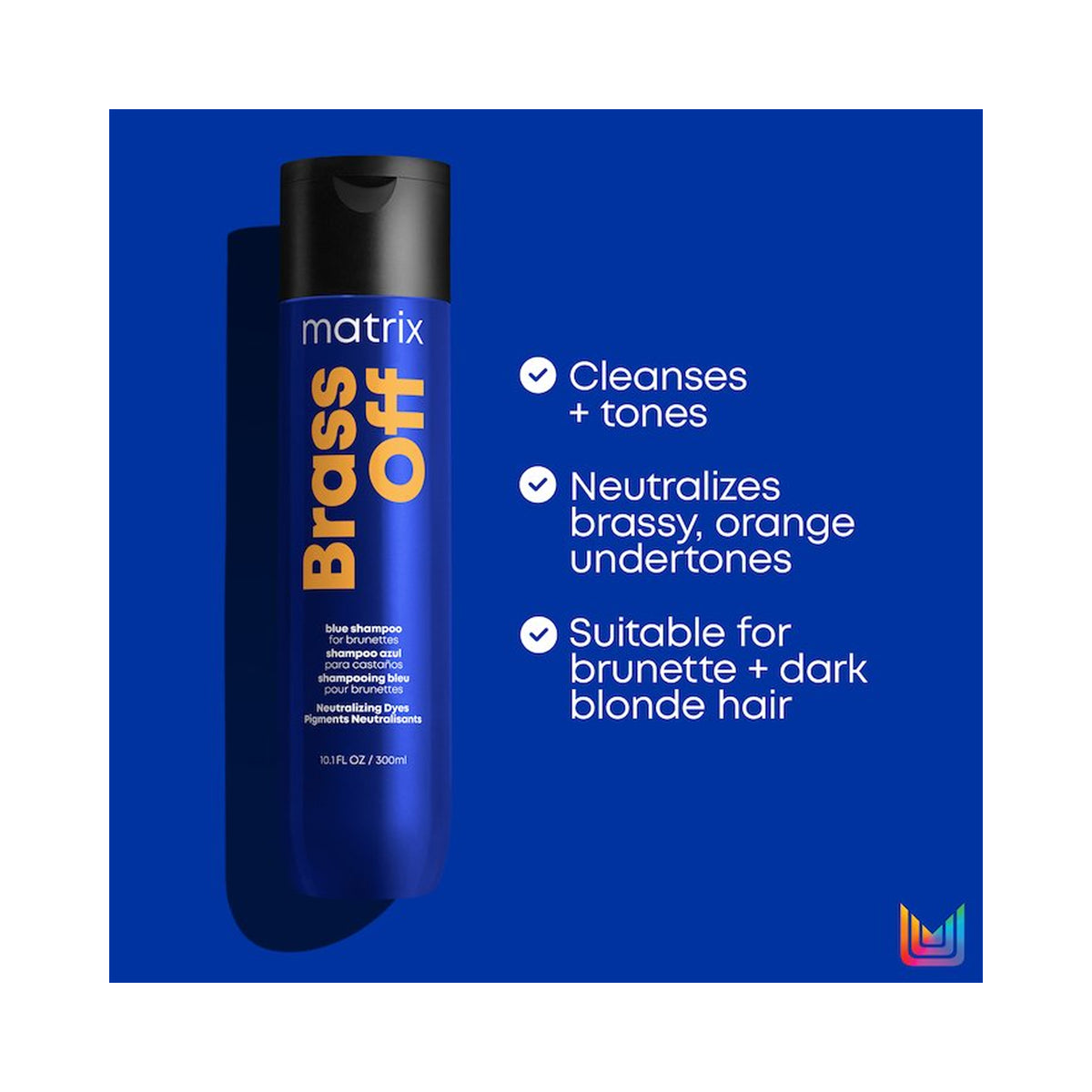 Matrix Brass Off Shampoo & Conditioner Liter Duo ($96 Value) / 33OZ, image 33001054961814