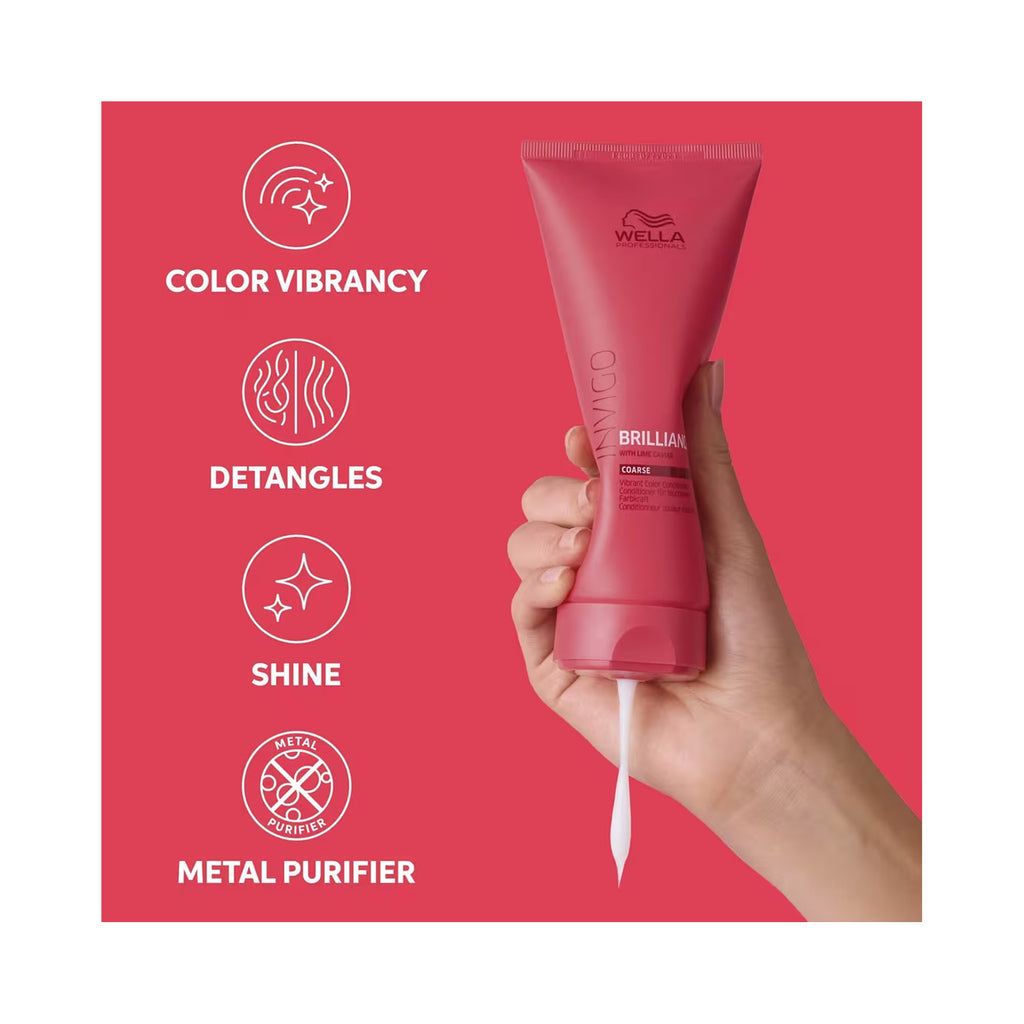 Wella Invigo Brilliance Shampoo and Conditioner - Coarse Colored Hair Liter Duo ($76.80 Value) / 33.OZ thumbnail 4