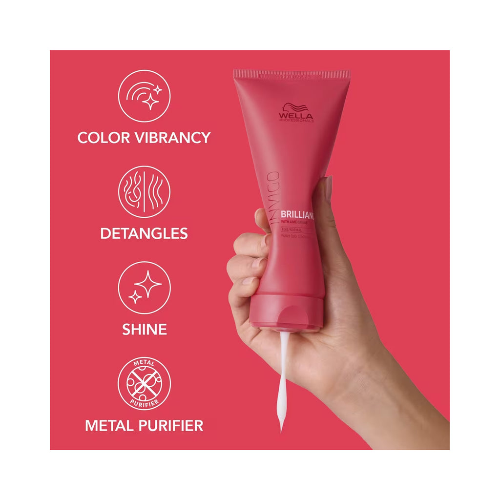 Wella Invigo Brilliance Shampoo and Conditioner - Normal Colored Hair Liter Duo ($76.80 Value) / 33.OZ thumbnail 4