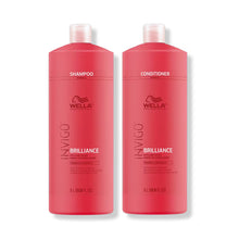 Wella Invigo Brilliance Shampoo and Conditioner - Normal Colored Hair Liter Duo ($76.80 Value) / 33.OZ