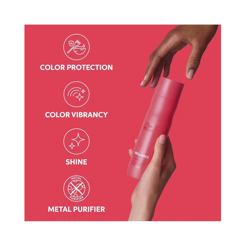 Wella Invigo Brilliance Shampoo and Conditioner - Normal Colored Hair Liter Duo ($76.80 Value) / 33.OZ thumbnail 3