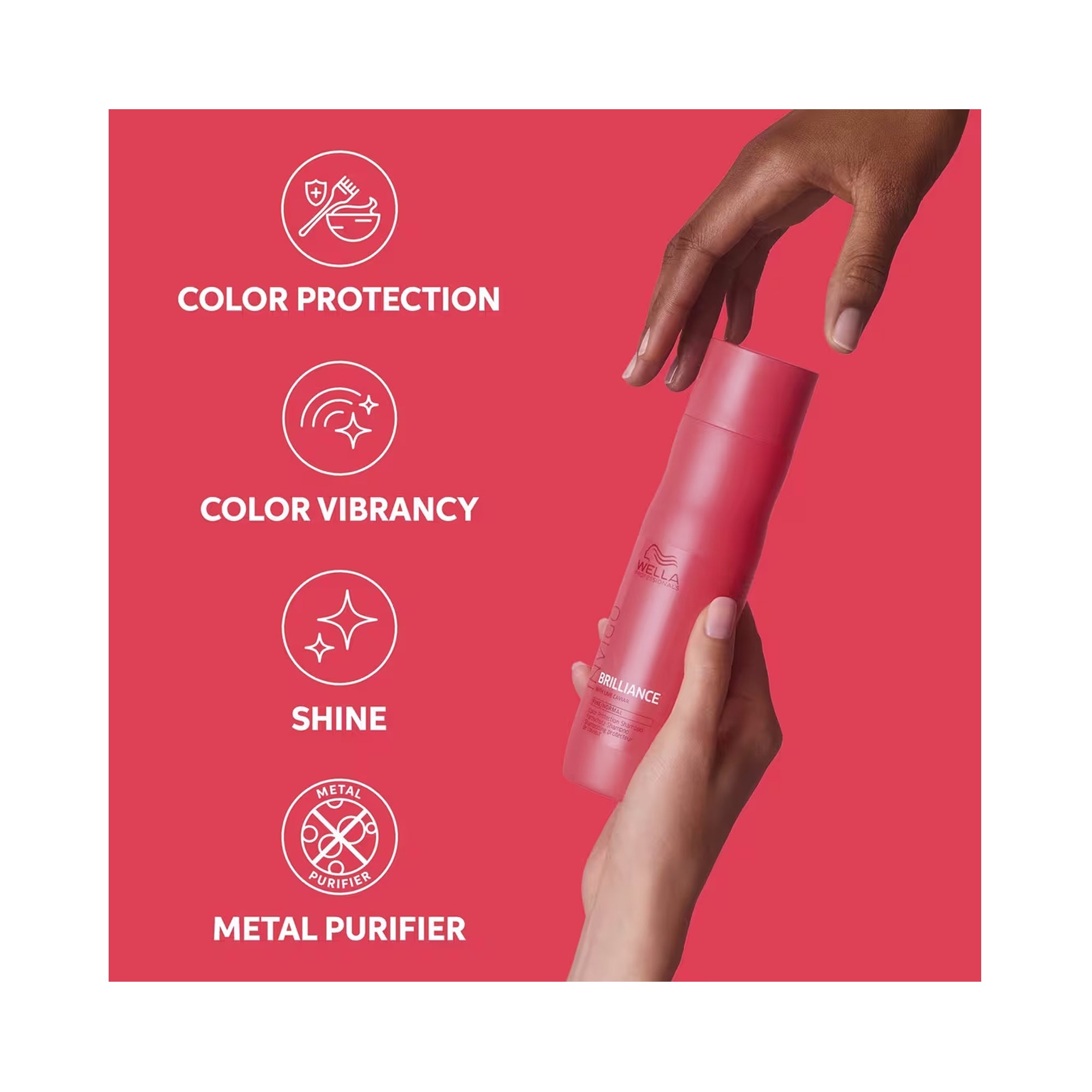 Wella Invigo Brilliance Shampoo and Conditioner - Normal Colored Hair Liter Duo ($76.80 Value) / 33.OZ