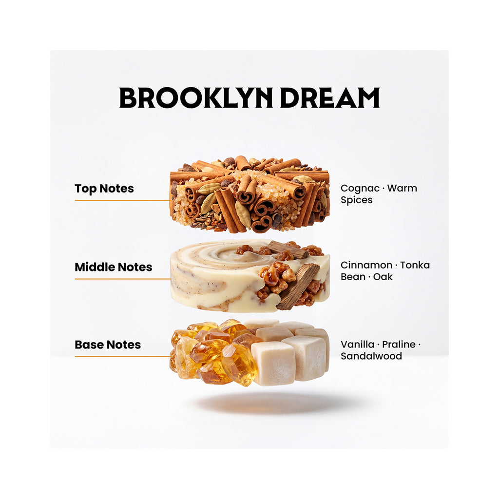 Scentirium Brooklyn Dream – Warm Spiced Vanilla & Oak Fragrance / 1OZ
