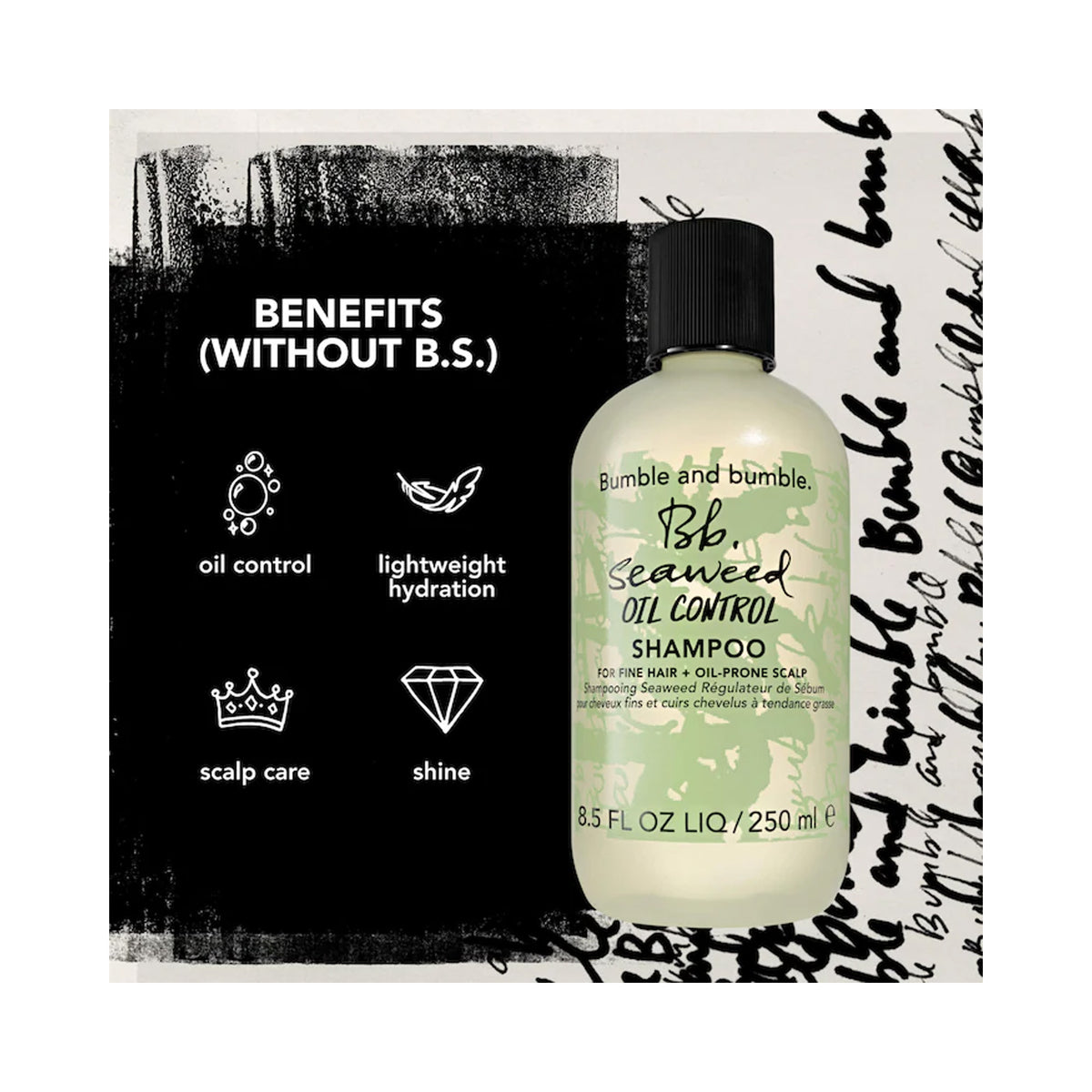 Bumble and bumble Seaweed Oil Control Shampoo / 8.5OZ, image 46181850349718