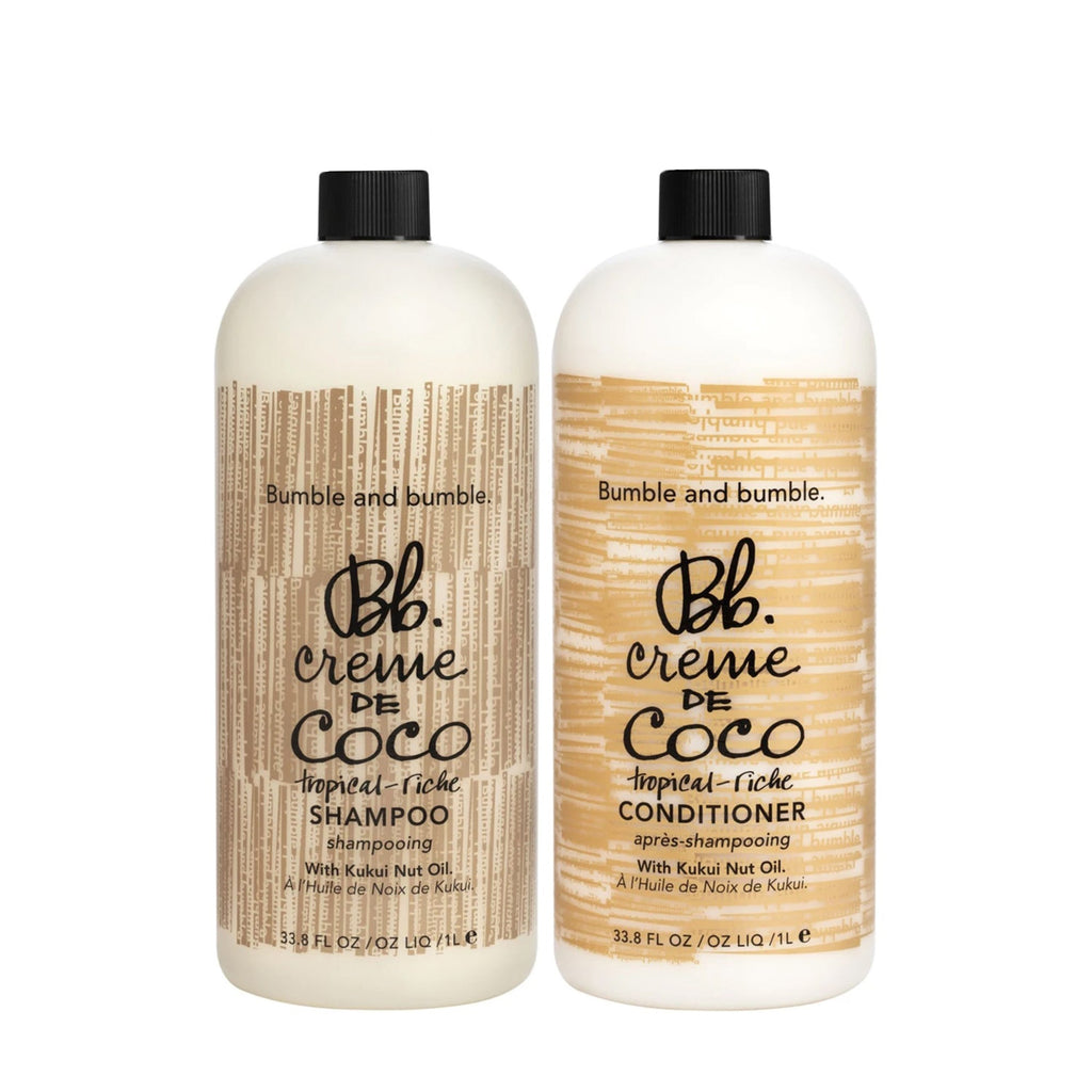 Bumble and bumble Bb.Crème de Coco Shampoo and Conditioner Liter Duo ($175 Value) / LITER thumbnail 1