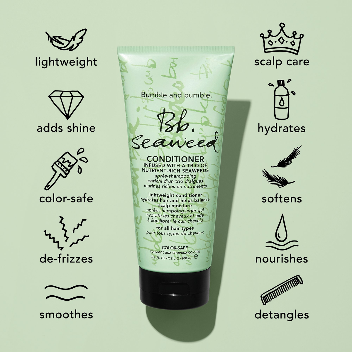 Bumble and bumble Seaweed Conditioner / 6.7OZ, image 27605682651286