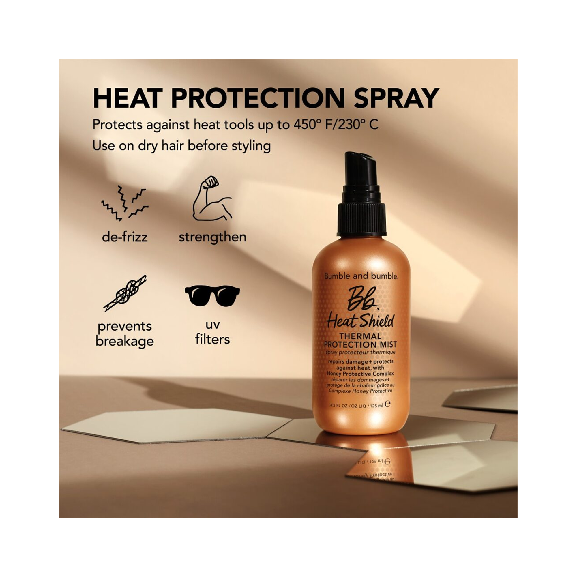 Bumble and bumble Heat Shield Thermal Protection Mist / 4.2 oz