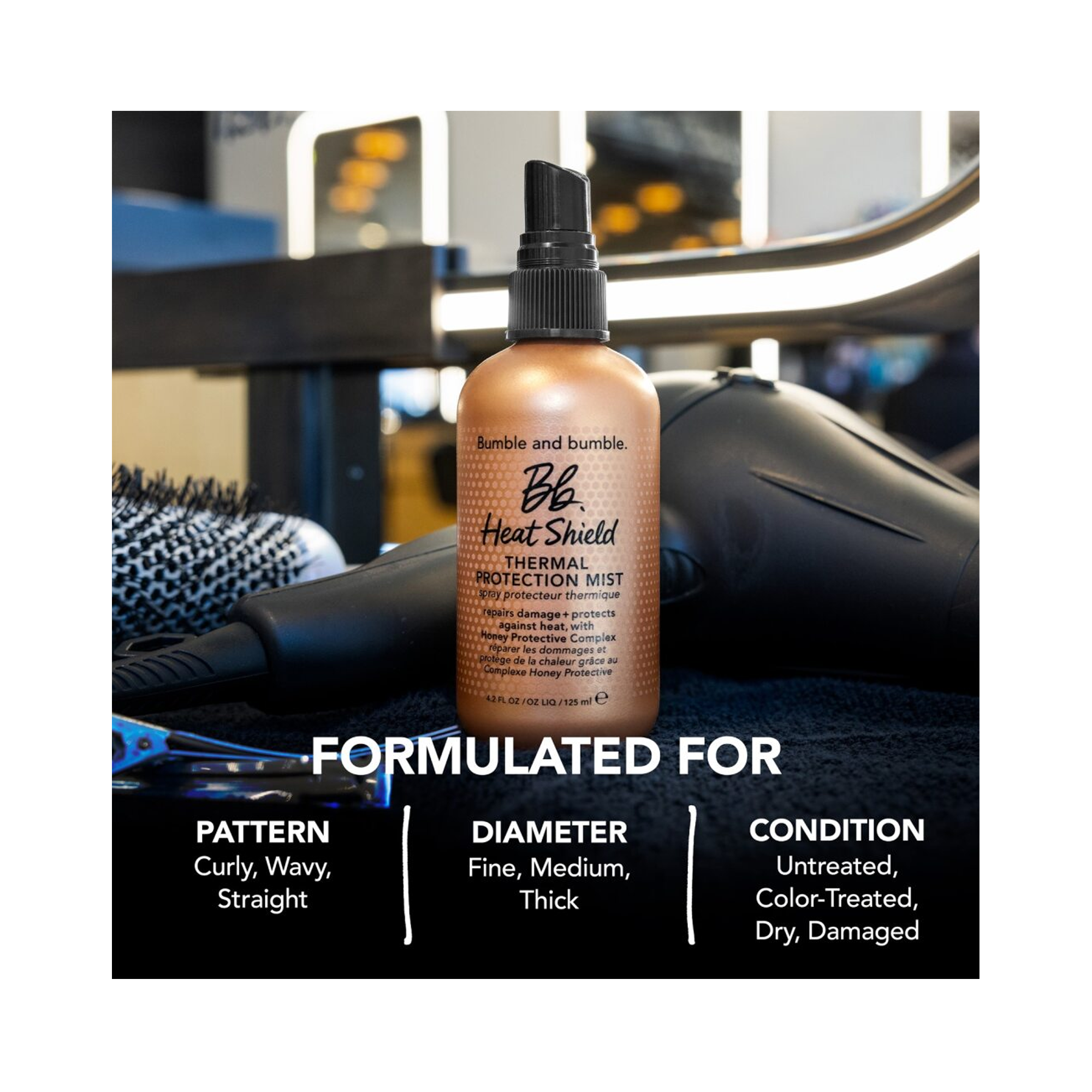 Bumble and bumble Heat Shield Thermal Protection Mist / 4.2 oz
