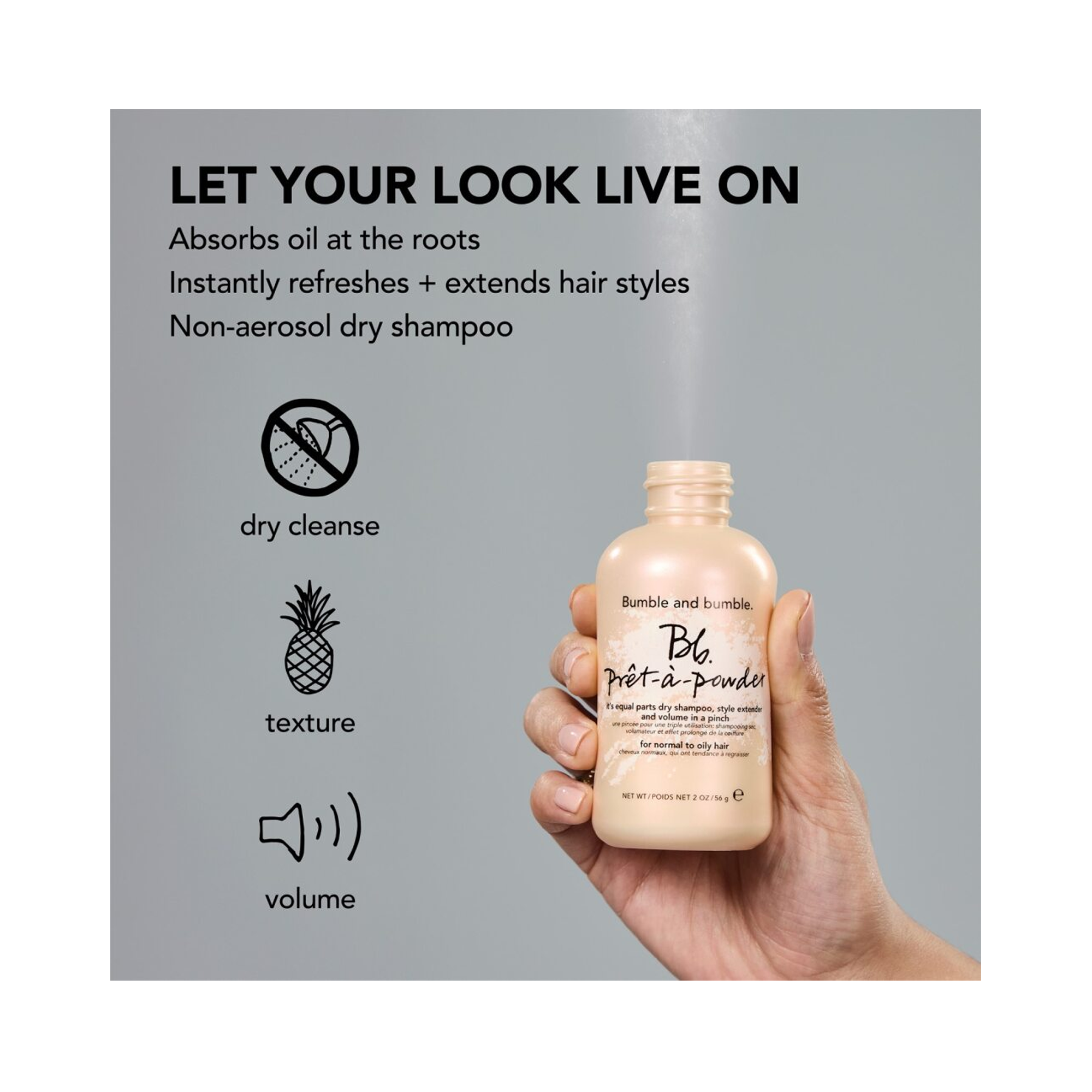 Bumble and bumble Pret-a-powder / 2OZ