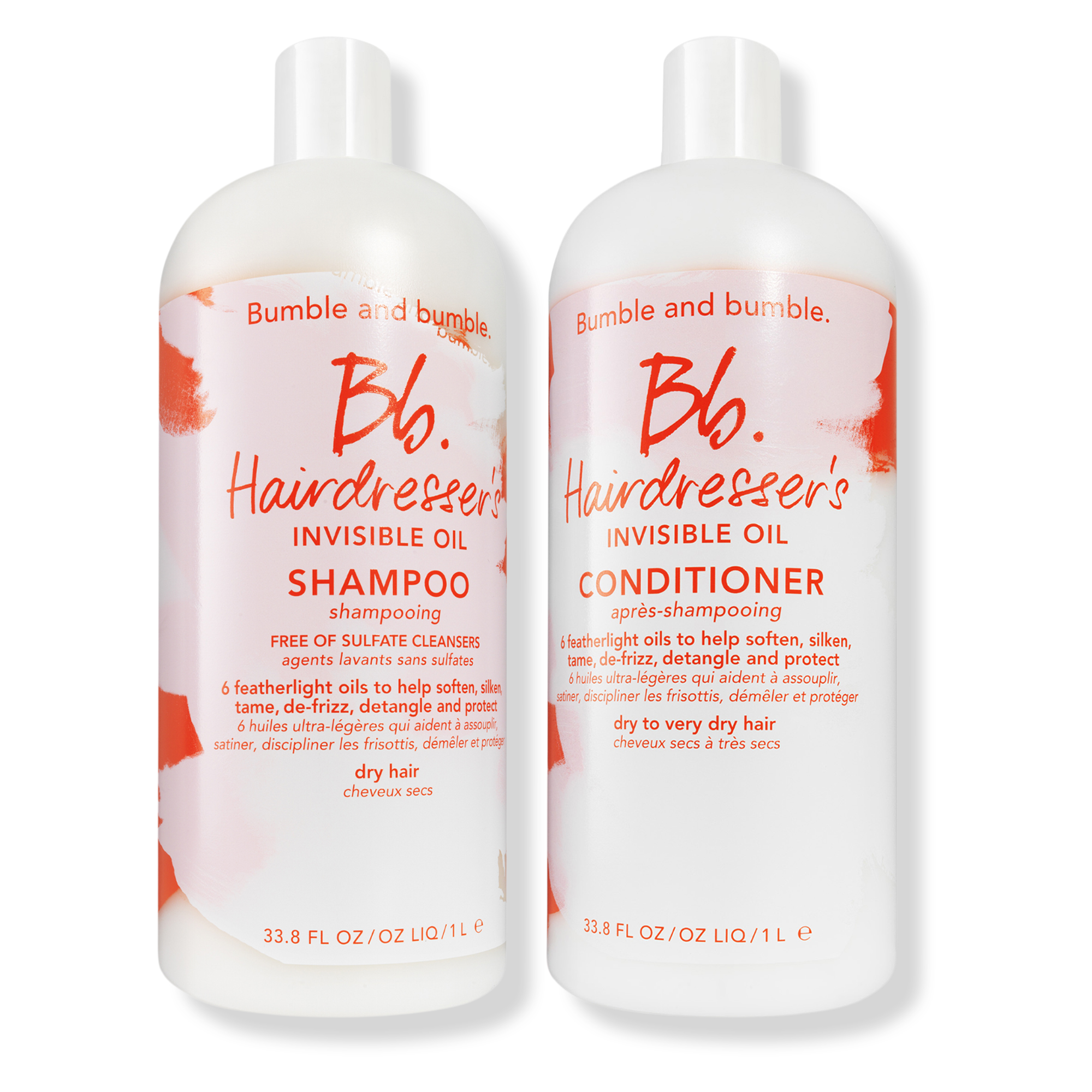 Bumble and bumble Hairdresser's Oil Shampoo and Conditioner Liter Duo ($216 Value) / LITER