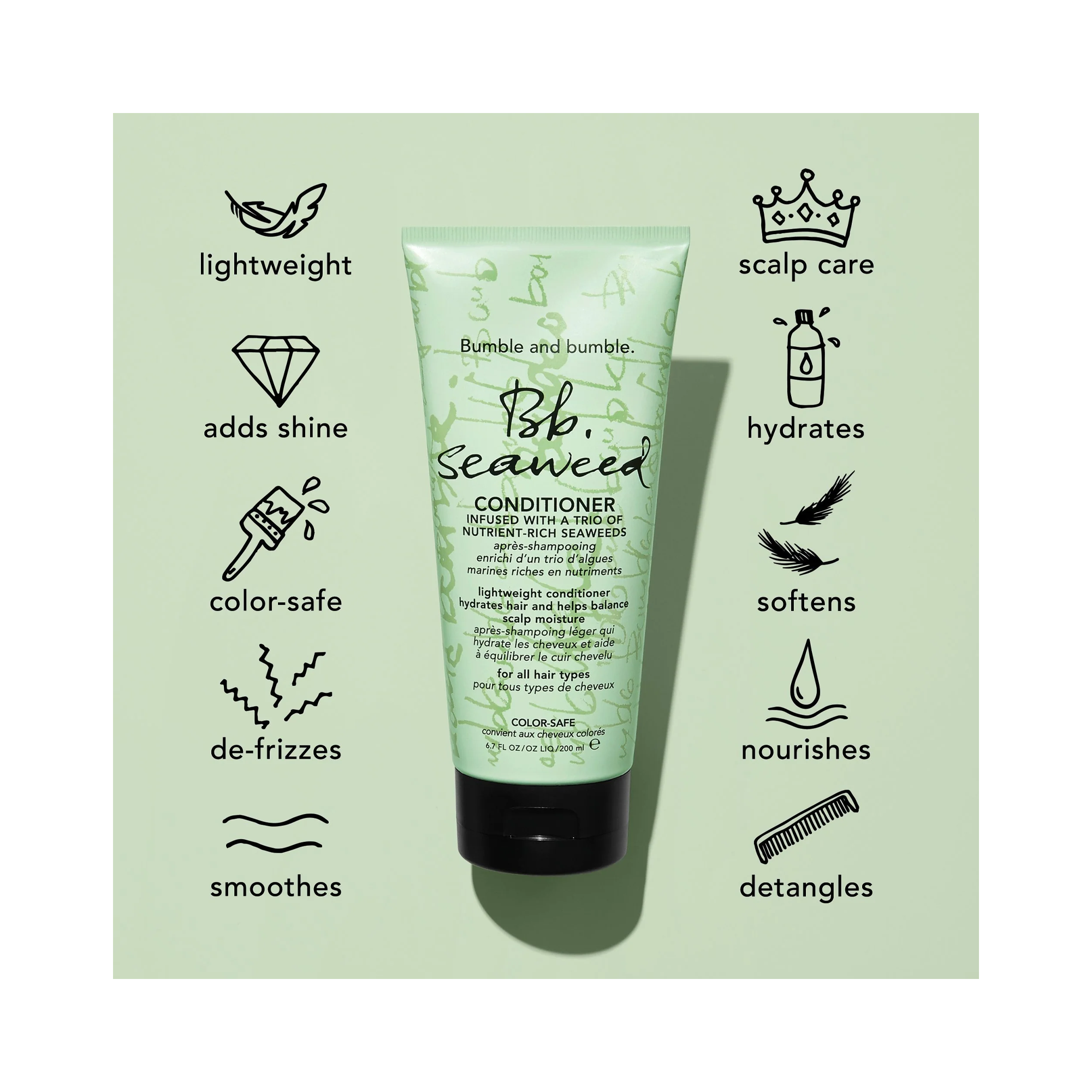Bumble and bumble Seaweed Shampoo 8.5oz & Conditioner 6.7oz Duo / DUO