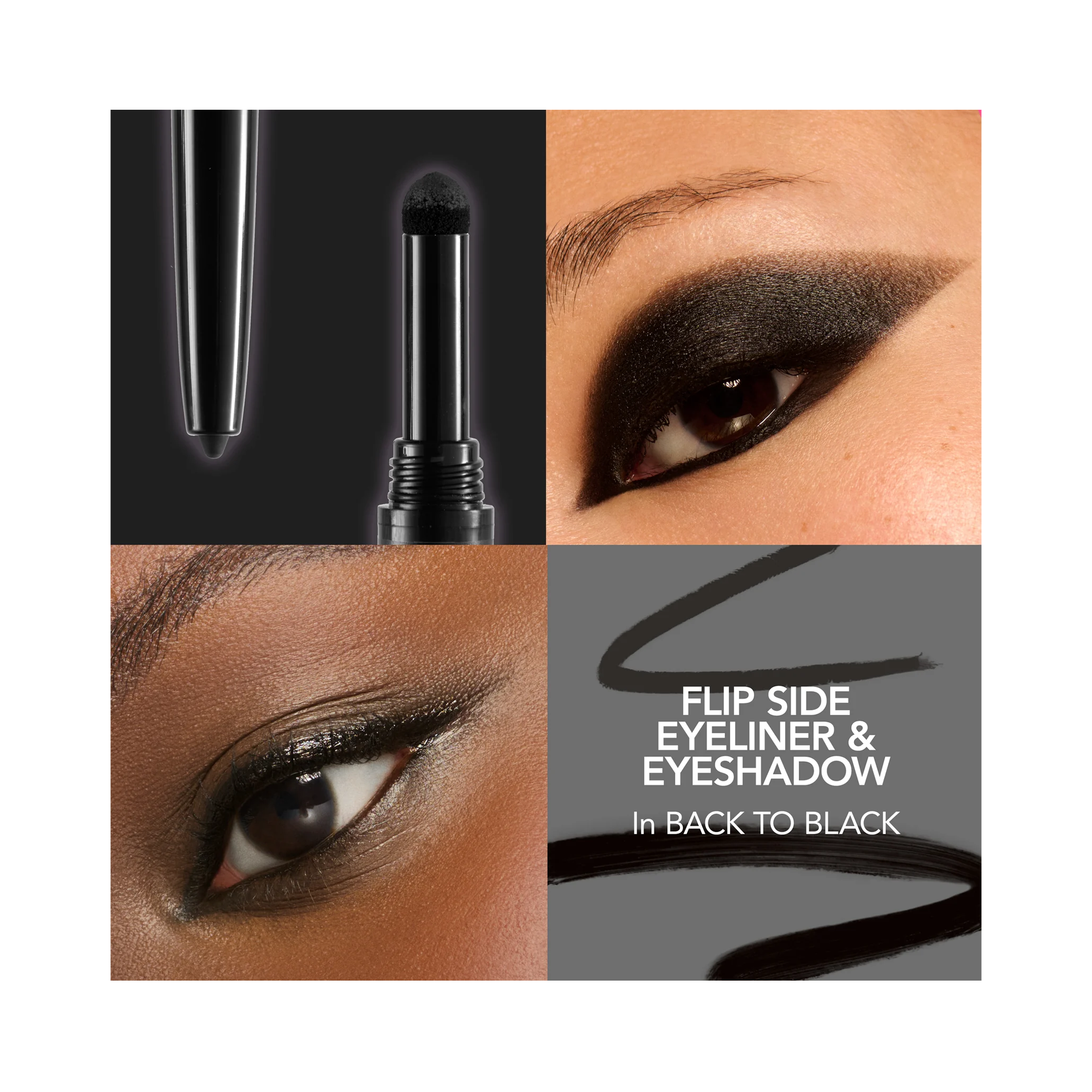 Buxom Flip Side Liner & Shadow Duo BACK TO BLACK / BACK TO BLACK
