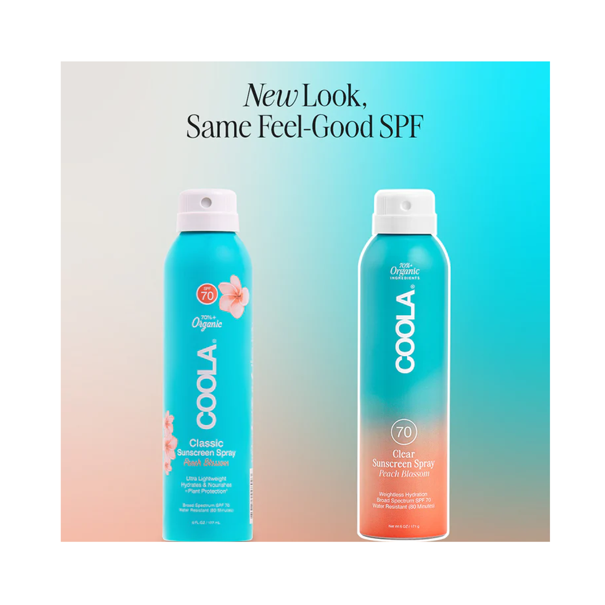 COOLA Suncare Classic Sunscreen Spray SPF70 - Peach Blossom / PEACH BLOSSOM, image 29751873339542