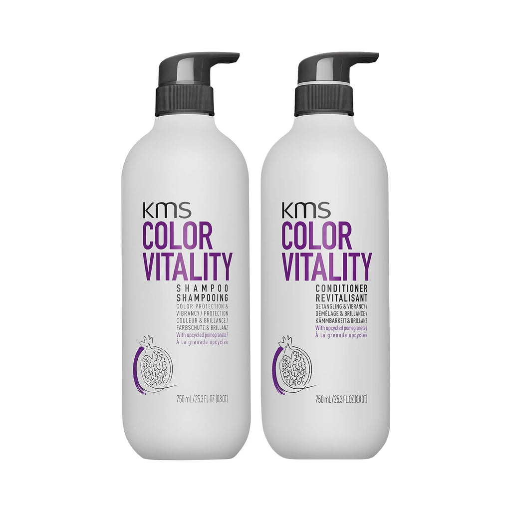 KMS ColorVitality Shampoo & Conditioner Duo / 25OZ thumbnail 1